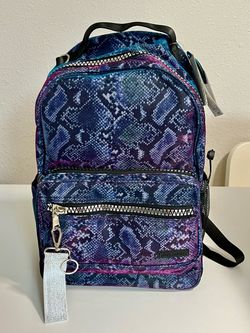 Steve Madden Snake Print Mini Backpack