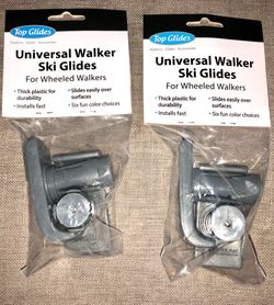 Two Brand New Sets Of Walker Slides
