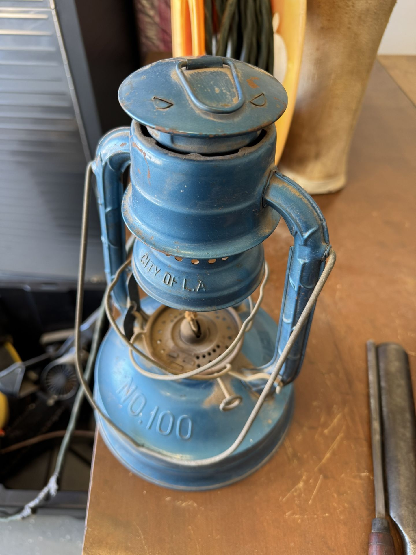 Blue Vintage Lantern