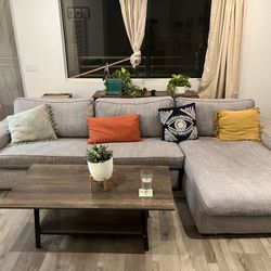 Grey IKEA Sectional