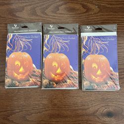 30 Paramont pumpkin Halloween party invitations with envelopes three packs of 10 each