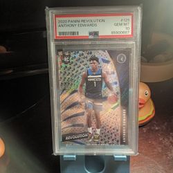 ANT EDWARDS RC PSA 10 (Asia Exclusive Panini Revolutions)