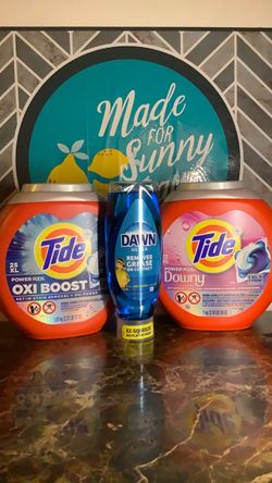 Tide Power Pods Bundle with Dawn Dish Soap