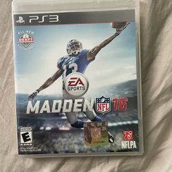 Madden 16 And Madden 11 For The Ps3