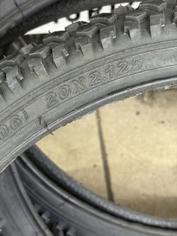 Vary in sizes bike tires