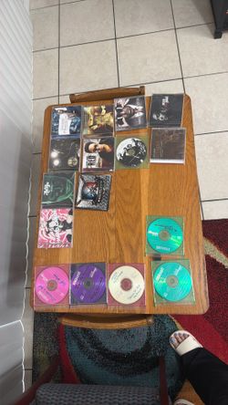 CDs are for sale
