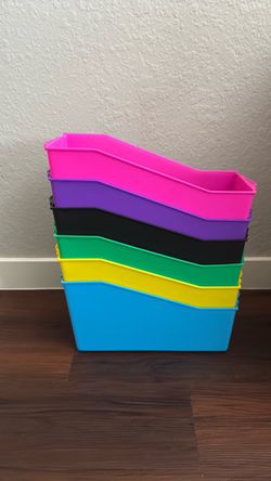 Classroom book bins