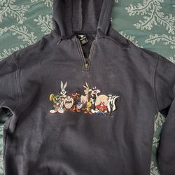 Warner Bros. Looney Tunes Vintage Hooded Sweatshirt 