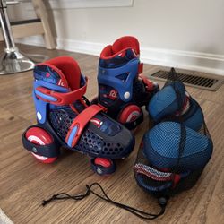 Roller skates Kids Size 11-2, Captain America 