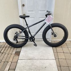 NEW Mongoose Fat Tire Mountain Bike 26” Wheels, 17.5” Frame