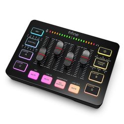 FIFINE AmpliGame SC3 Gaming Audio Mixer
