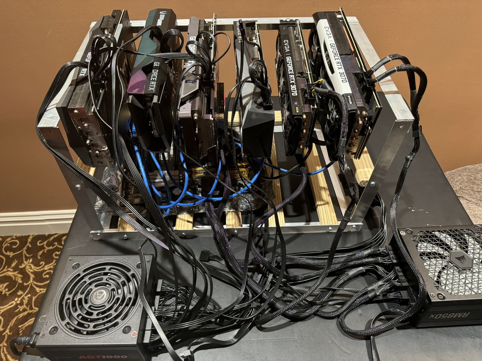 Gpu Mining Farm 3070 Mobile Mining Nvidia Rtx 3070 Mining Rig (gpu)