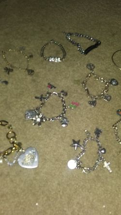 Charm bracelets . Your choice $10 each