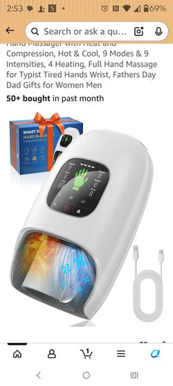 Multifunction 3d hand spa massager