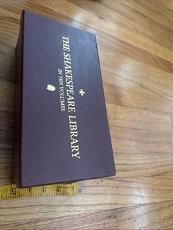 The Shakespeare Library in Ten Volumes Box Set
