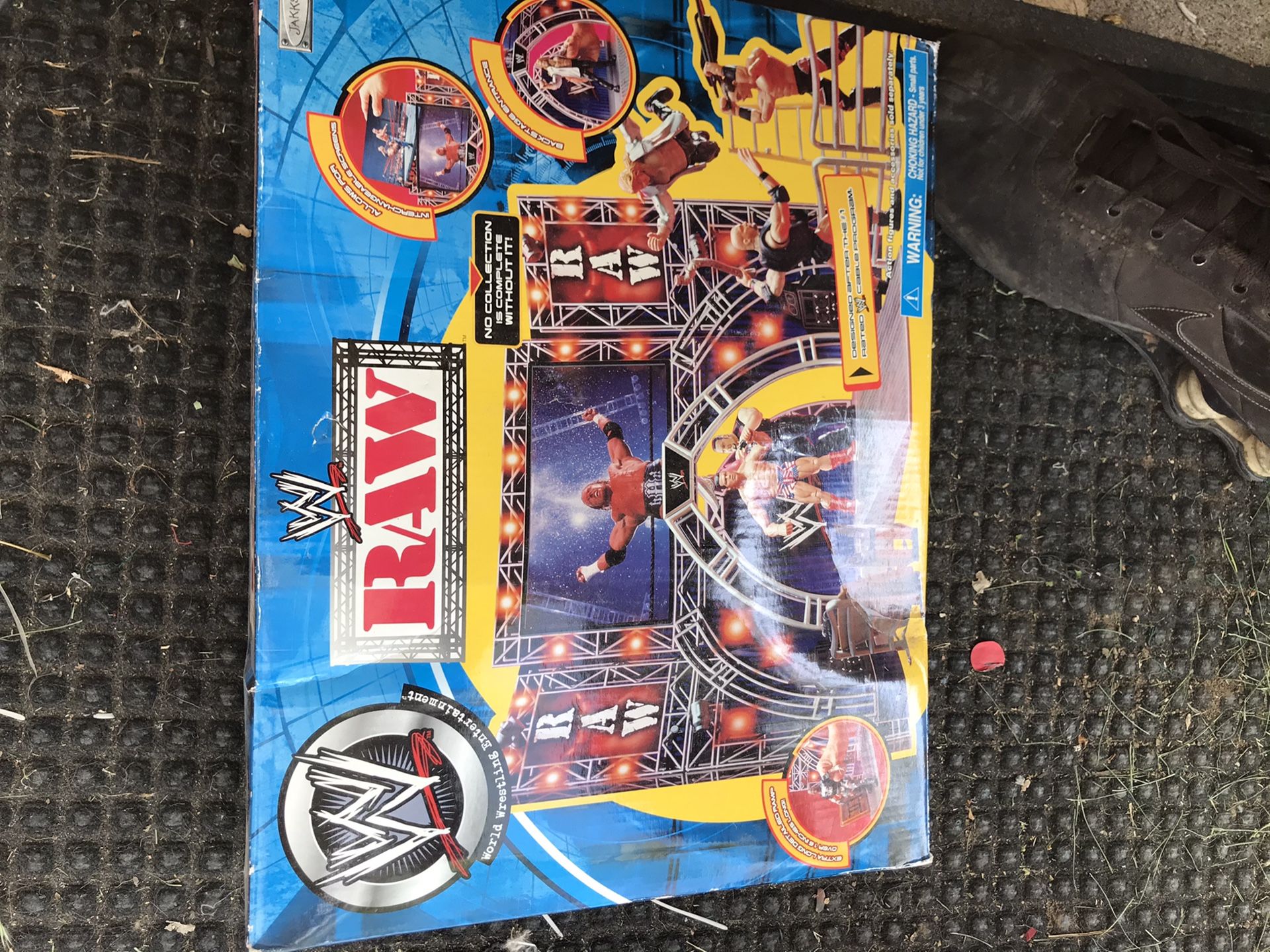 Jakks Pacific WWE RAW entrance stage very rare!