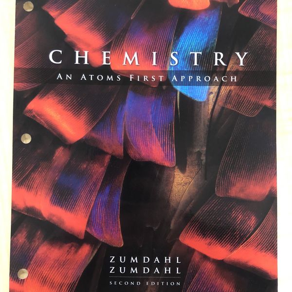 Chemistry An Atoms First Approach for Sale in Marietta, GA OfferUp