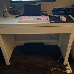 White desk