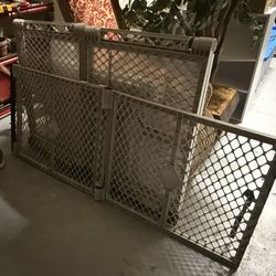 Outdoor Adjustable Dog Pet Playpen Gate Fence 