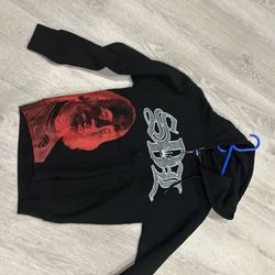 Black Red SDL Zip Up
