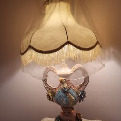 Vintage  Porcelain Lamp