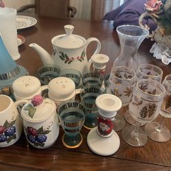 Vintage Miscellaneous Glass and Porcelain ware
