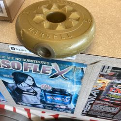 One single 2.5 BILLARD 1 Inch Hole Plate .50 Cents