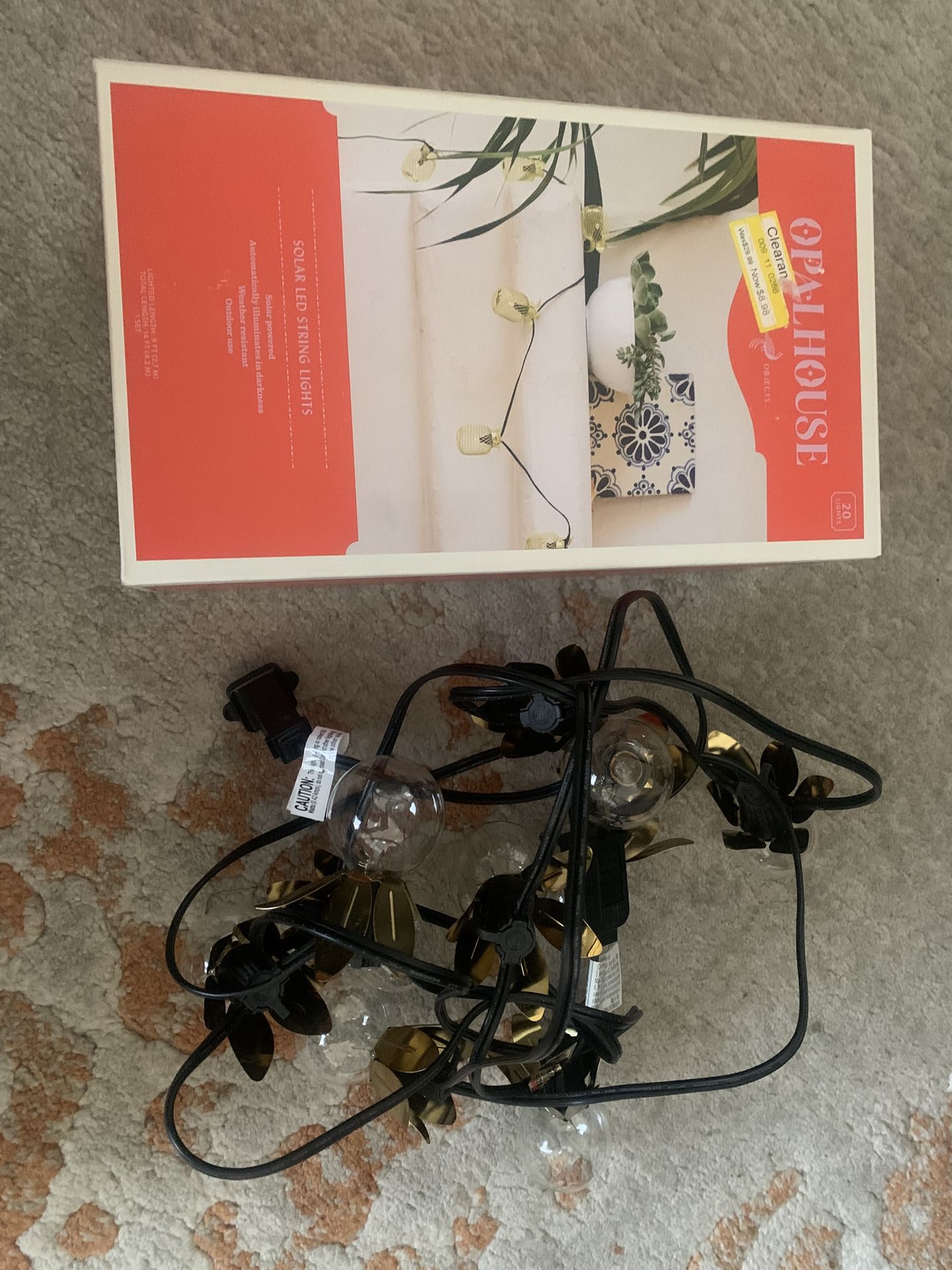 String Lights Decorations Holiday