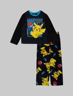 Unisex Children’s Pokemon PIKACHU Pajamas