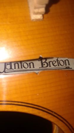 Violin Anton breton