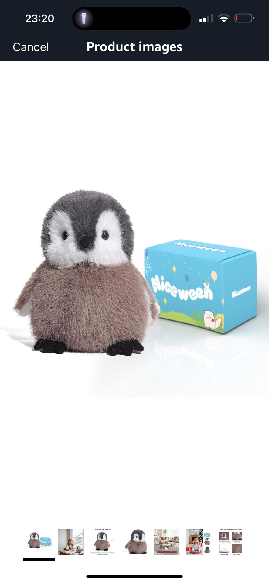 Brand New Stuffed Animals Cute Penguin Plush Toys 8 inches Ultra Soft and Comfort Penguin Plushie for Boys and Girls