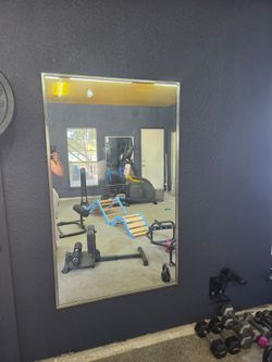 Mirror with frame