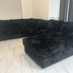 Brand New Super Plush Comfy Corduroy Sectional 