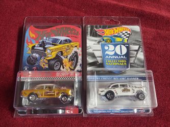 Hot Wheels 55 Chevy gasser set