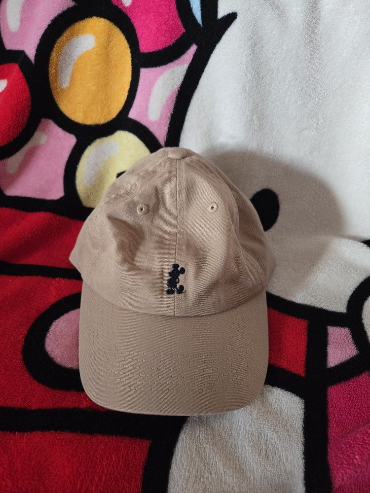 Disney Parks Tan Color Mickey Mouse Hat