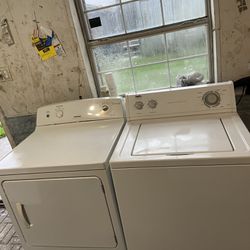 ILL RUN BOTH FOR YOU. EXCELLENT RUNNING SUPERLOAD  WHIRLPOOL WASHER & G.E. ELECTRIC DRYER BOTH  RUN LIKE NEW! 