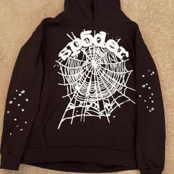 Sp5der Hoodie Black