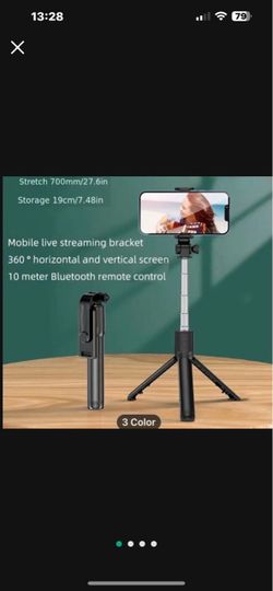 Wireless Selfie Stick, Fully Automatic Multifunctional Tripod With Mobile Phone Bracket, Shutter Remote Control, Retractable And Foldable Handheld