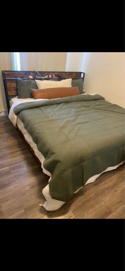 King Bed and Mattress