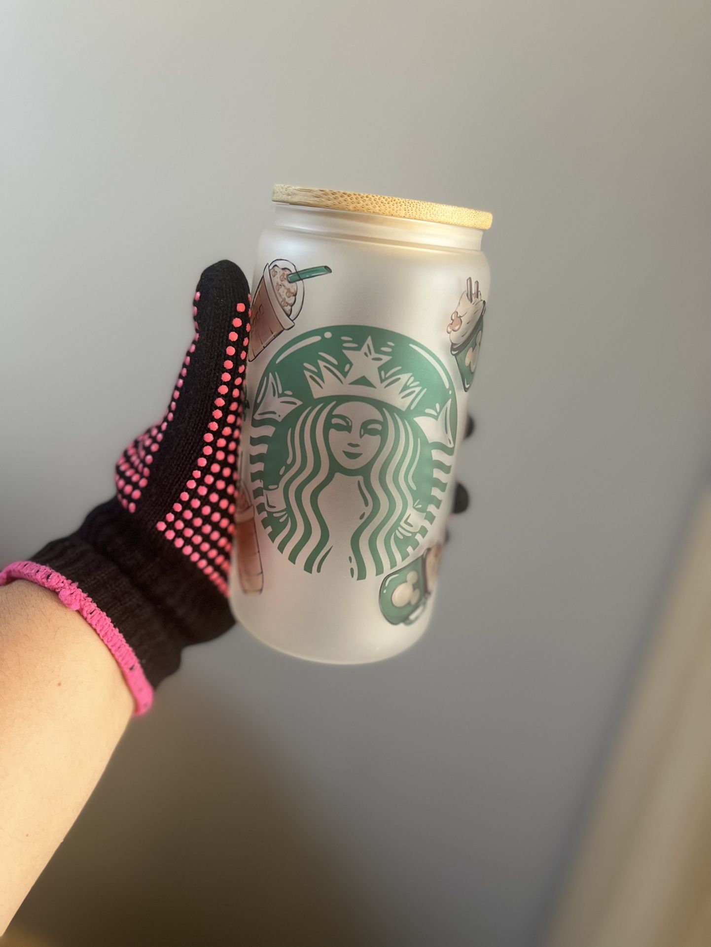 Glass Cups 16oz