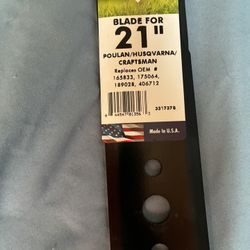 21” Lawn Mower Blade