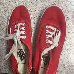 Red Vans