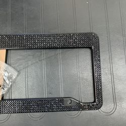 Jeweled License Plate Cover NIB