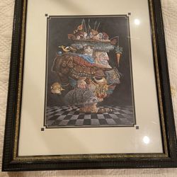 James Christenson Weight Of World On Shoulders Painting Original Masterpiece