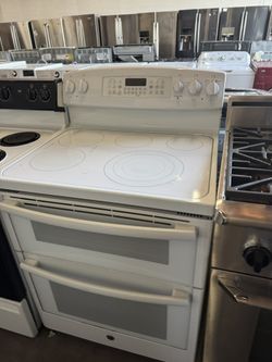 Ge Double Oven Electric Range Only $450 Located At 3202 Waterloo Road In Stockton 