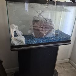 30gl Fish Tank & Stand