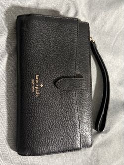 Kate Spade Black Leather Wallet