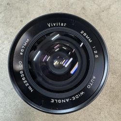 Vintage Vivitar 28mm 2.5