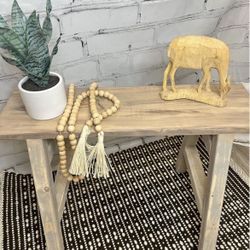 Handmade Wood Bench