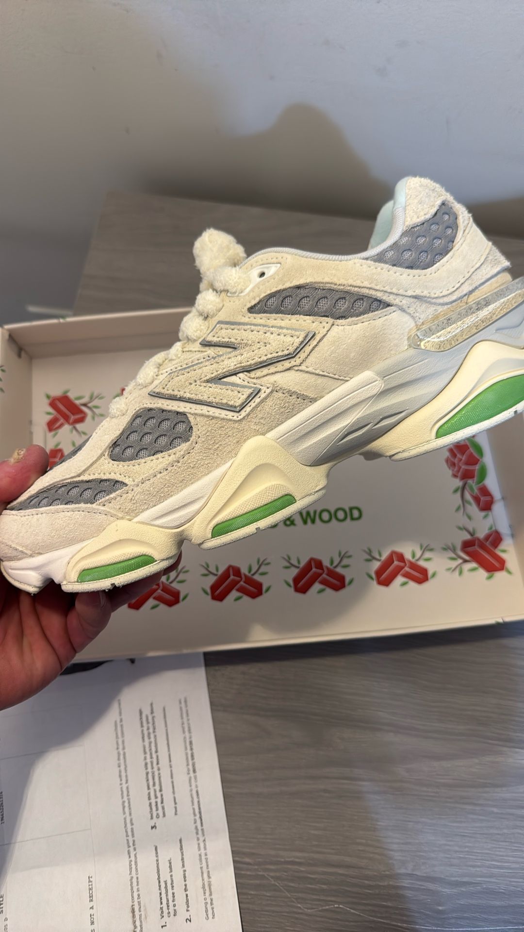 New Balance 9060 Bricks & Woods Size 10.5